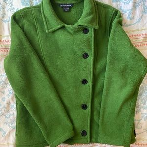 AVALANCHE Green Polartec Fleece Jacket